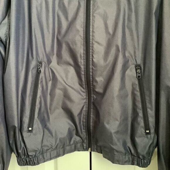 MENS TOMMY HILFIGER NAVY BLUE PINSTRIPED JACKET SIZE XL - Picture 7 of 10